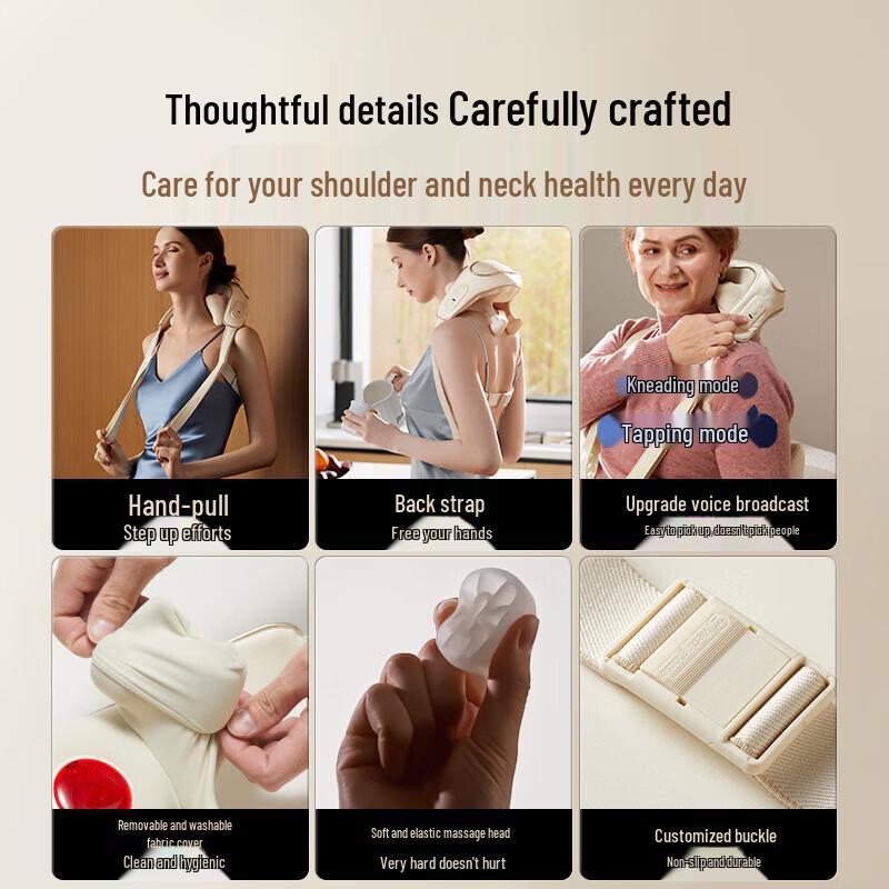 Westinghouse Shoulder and Neck Kneading Massager CN Plug (adapter Included)