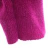 YVES SAINT LAURENT 90s Old Long sleeve knit cardigan M Purple Women Used