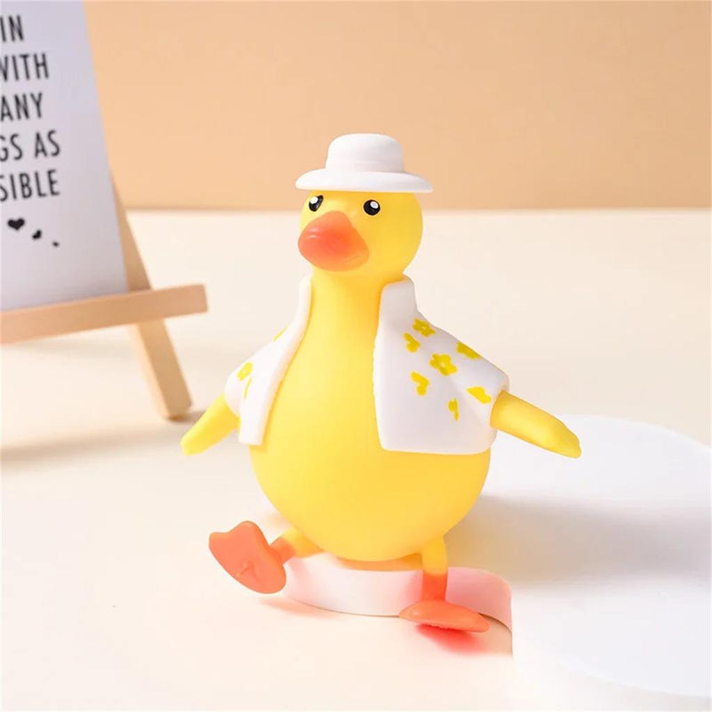Stress Relief Toys Dress Up Ducks, Funny Stretchy Soft Ducks Squishied Toys, Squishied Toy, Squeezed Sensory Toys For Kids & Adults 2ml