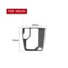 For Volvo XC90 2003—2014 Car Accessories Carbon Fiber Central Gear Shift Button Panel Interior Cover Trim Sticker Modification