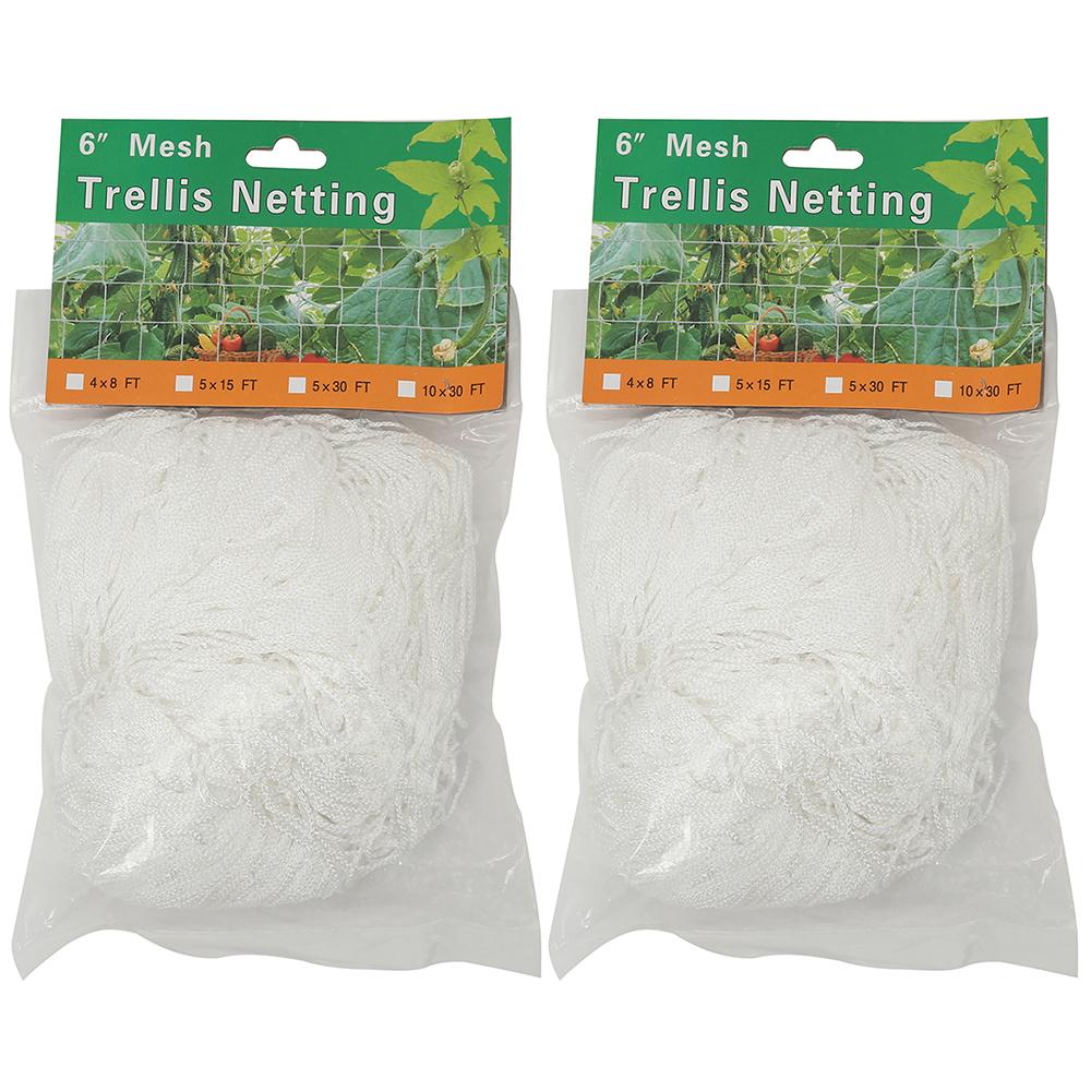 Trellis Netting 5x30ft Planting Climbing Net Multi Use Plant Support Vine Climbing Hydroponics Garden Net for Garden