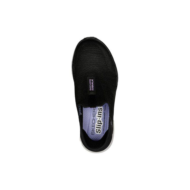 Skechers Go Walk 6 Hands Free Slip Ins Low top Walking Shoes Women's Black 124569-BKLV