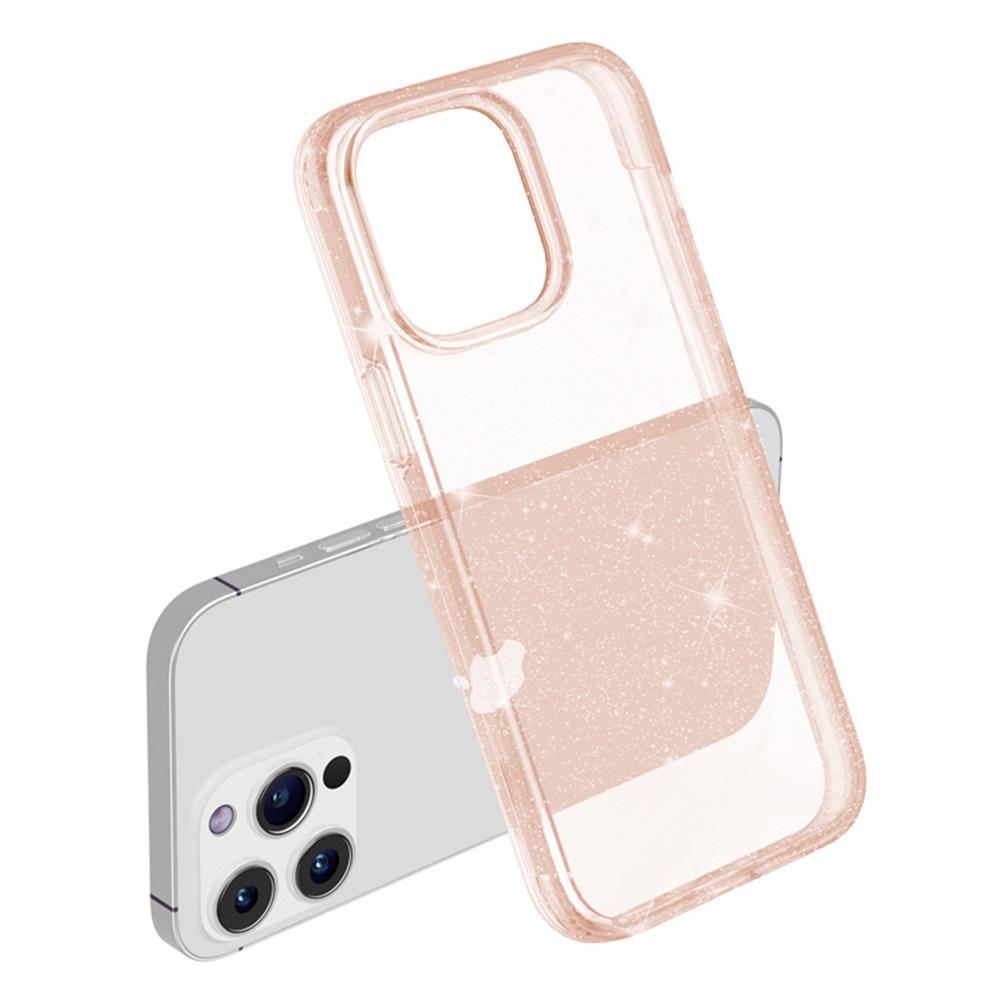 AMORUS For iPhone 14 Pro Case Soft TPU Hard PC Back Shockproof Phone Cover