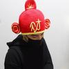 Fortune God Hat For Festival Celebration Comfortable Knitted Beanies Hat For Traditional Festival And Cultural Gathering