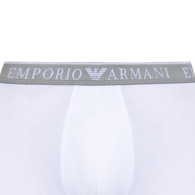 Emporio Armani Logo Letter Print Boxer Briefs 2 Pack Men underwear 1117694-R7201-4149