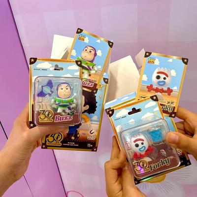 Toy Story Anniversary Unlimited Fun Series Pendant Card Blind Box Pixar Buzz Lightyear Christmas 30th Figure Gifts Model Random Trendy Mystery