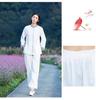 Enhanced Tai Chi Suit: Ba Duan Jin Yoga & Meditation Zen-Style Monk Two-Piece Set