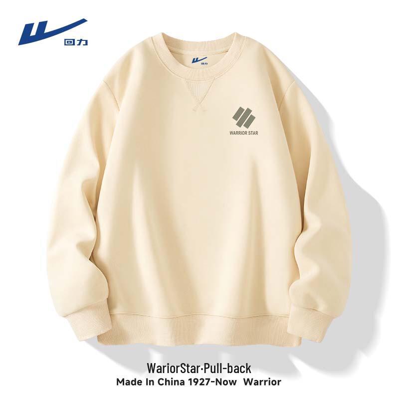 Warrior Men's Casual Crewneck Sweatshirt