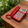 Corded Landline Telephone Landline Desktop Landline Phone Noise Reduction Calling Suitable for Home Hotel Office