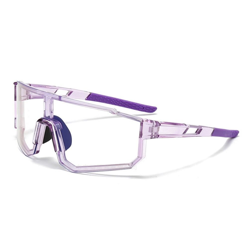 Clear Cycling Sunglasses Photochromic Windproof Glasses Outdoor Sport Goggle  Road Riding Bike