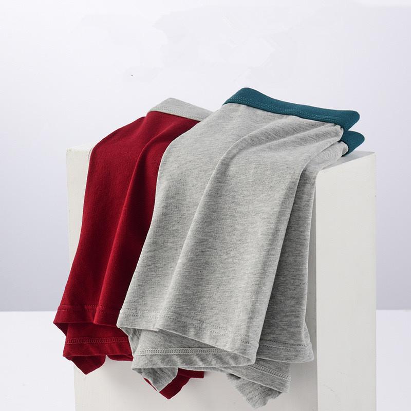5 Pcs Men's Cotton Boxer Briefs Breathable Soft Knickers Solid Color Daily Casual Panties Big Size L XL XXL 3XL 4XL 5XL 6XL