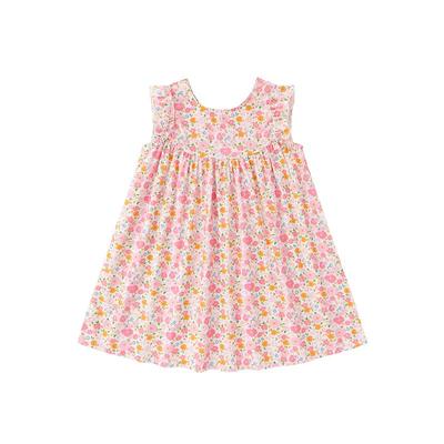 Sweet Floral Summer Dress for Girls