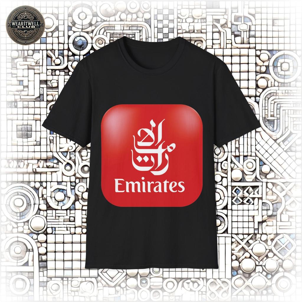 T-shirt Unisex con Logo Emirates Script