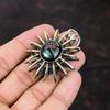 American Dichroic Glass Pendant Cage Pendant Handmade Jewelry 925 Sterling Silver Pendant 18K Gold Plated Pendant Gemstone Jewelry For Gifts