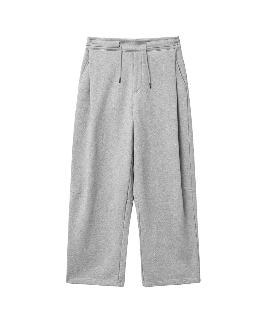 Misekiseoulmaen Curved Sweat Pants Gray