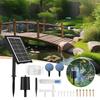 Solar Aerator For Pond Solar Powered Aquarium Oxygenator 3 Working Modes Aquarium Oxygen Aerator With Pipe And Air Bubble Stone