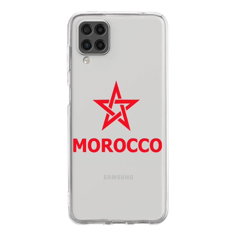Marokko Flagge Fußball Für Samsung Galaxy A51 Klar Telefon Fall A71 A21S A12 A11 A31 A52 A41 A32 A23 A33 A53 a73 A03S A13 5G Abdeckung