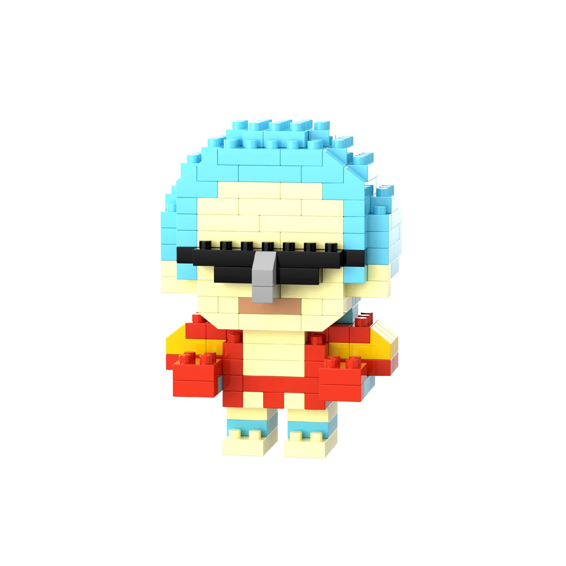 

Gg1001 Anime Cartoon Model Bricks Horror Thriller Mini Size Compatible Assemble Puzzle Toy Building Blocks For Kids Adults