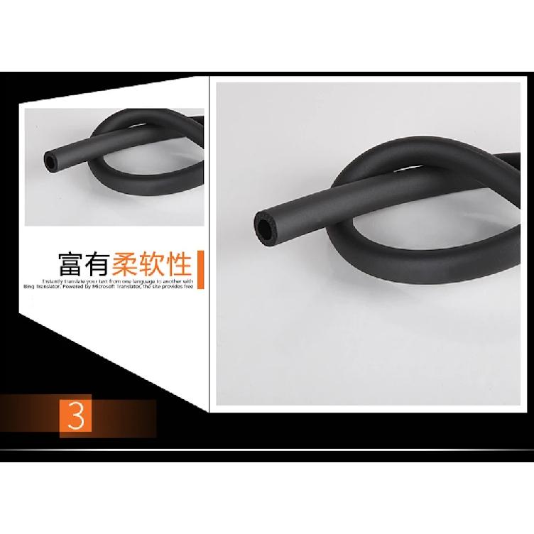 Sponge Rubber Pipe Thermal Insulation Tubular Pipeline Holder ID 6 10 13 16 20 25 32 40 50 63 75 90 110 x 7 9 15 20mm 1.6-1.8m