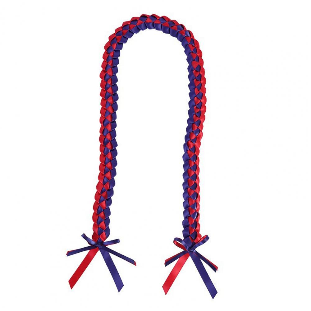 Braided Graduation Cords Graduation Lei Class of 2025 Graduation Accessories Handmade Lei Necklace Honor Cords Party Accessories