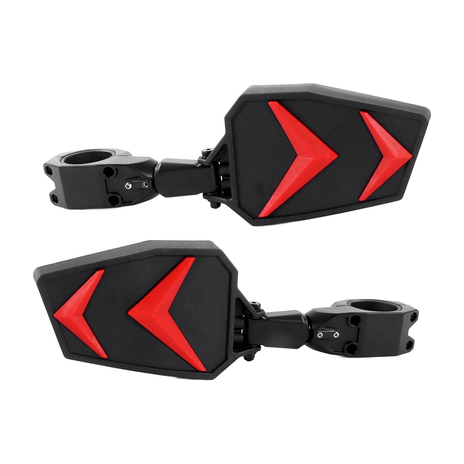 

1.75in UTV Rear View Side Mirror Aluminium Black Replacement for Arctic Cat Wildcat