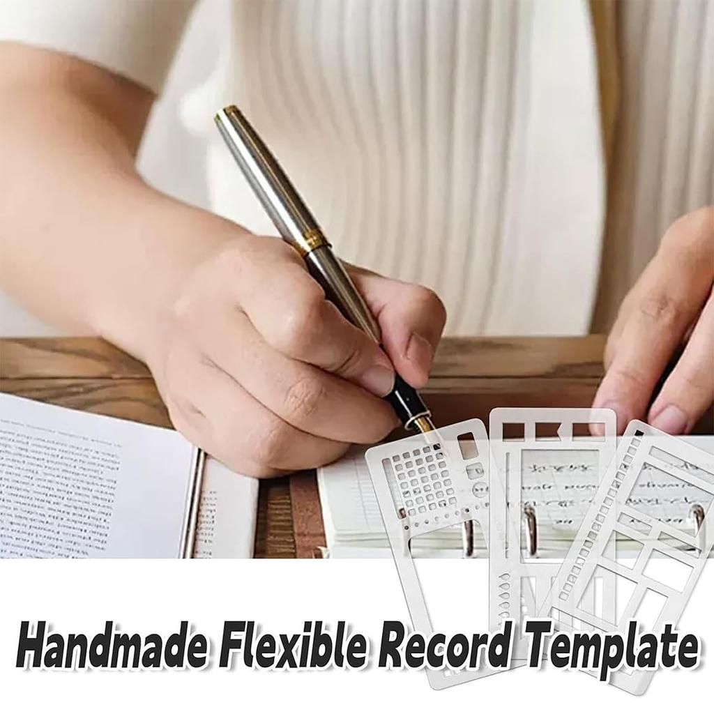 Handmade Flexible Record Template Flexible Ruler With Recording Templates