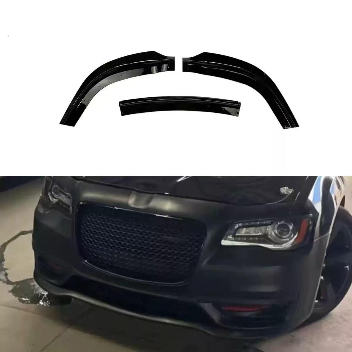 Chrysler 300C Three-Section Front Lip Splitter