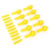 Qiilu Tire Machine Rim Protector, 20pcs Tyre Tire changer Mount Demount Head Duck Head Insert Rim Protector Tire Machine Accessories