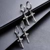 Men's & Women's Luxury Cross Earrings - High-End Niche Design, Cool Versatile Style Jewelry Accessories