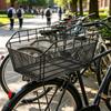 Cycle Rear Basket Large Capacity Bike Rear Basket Transport Accessory Metal Mesh Design For Cycling