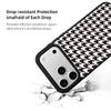 EYCASE Grid Series for iPhone 17 Pro Max Magnetic Case Black Edge TPU + Acrylic Cover Compatible with MagSafe