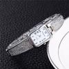 Orologi da Donna Top Orologi da Polso da Donna Bracciale in Acciaio Inossidabile Dorato Orologio Femminile Elegante Donne