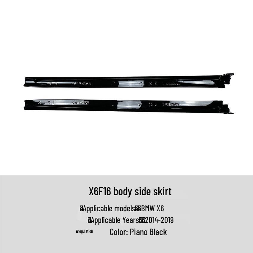 BMW X6 F16 Sport (2015-2019) Front Lip, Wind Knife, Rear Wing, Rear Lip, Louver Modifications