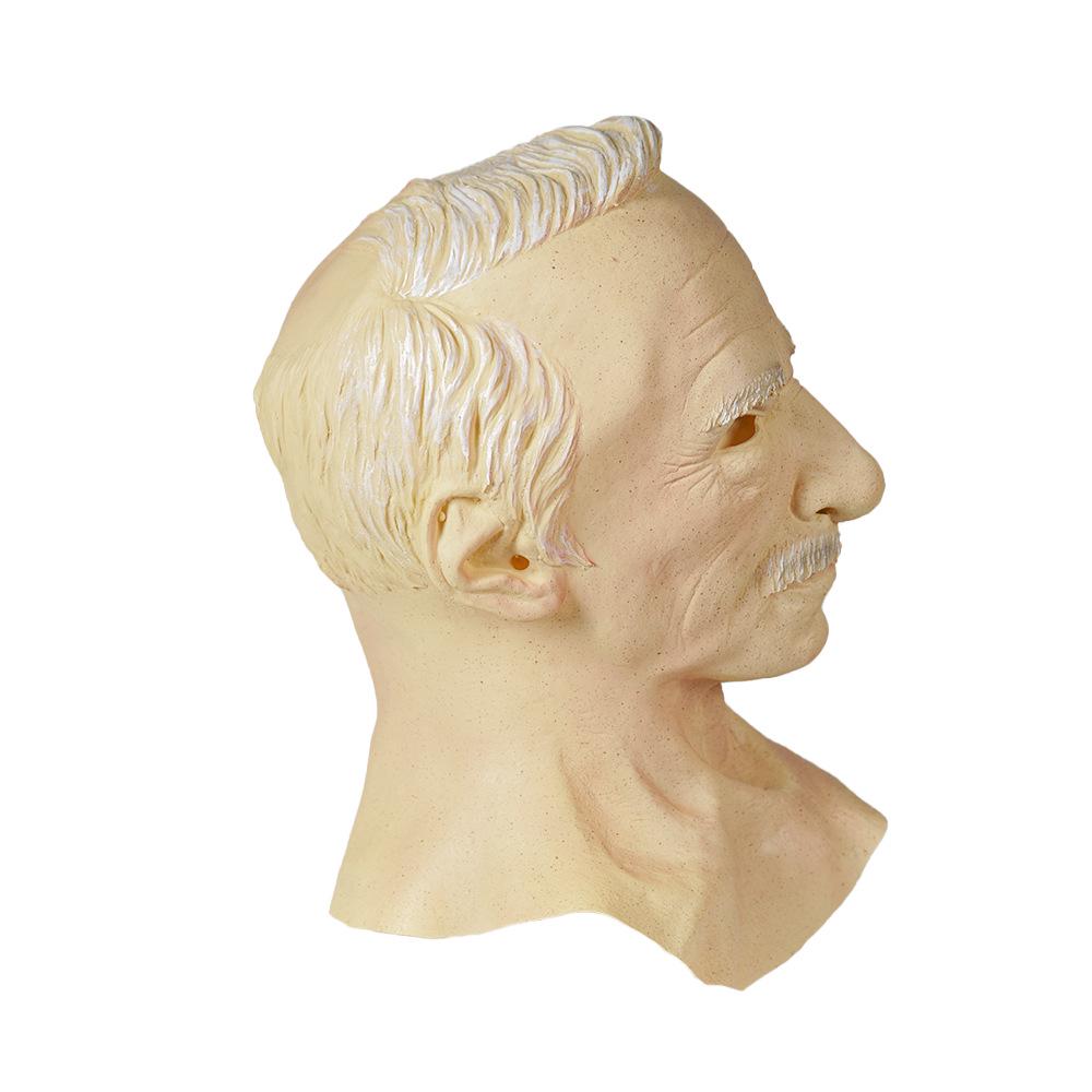 Realistische alte Mann Halloween Latexmaske für Karneval und Party
