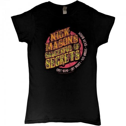Nick MasonÂ´s Saucerful Of Secrets Womens/Ladies Echoes European Tour 2022 Back Print T-Shirt