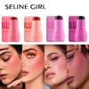 SELINE GIRL Warm Lip and Cheek Jelly Blush Grooming Brightening Color Lip Gloss Stick Premium Blush Balm