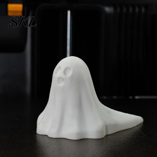 Heavy Duty Anti-slip Door Wedge Cute Ghost Stopper, 3D Printed Halloween Decoration Windproof Stop Statue, Holder, for Home Bedroom Cartoon Grimace