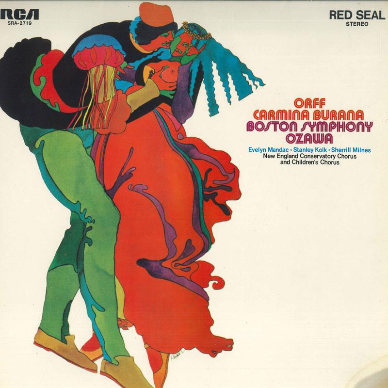 

LP Record SEIJI OZAWA, BOSTON SYMPHONY ORCHES - Orff: Carmina Burana SRA2719 RCA RED SEAL 1970 Japan Classical Used