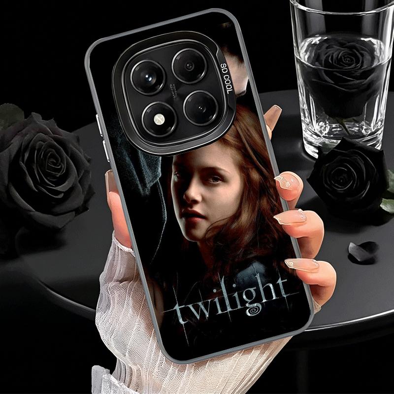 Twilight Saga Edward Soft Phone Case for Xiaomi Redmi Note 13 14 15 Pro Plus 12S 12 11S 11 11T 10S 10 Shockproof Cover Back Shel