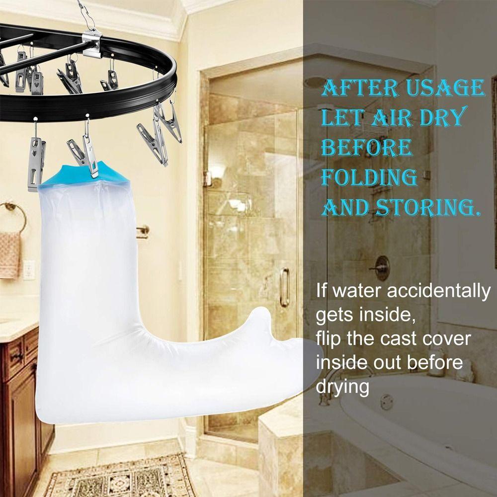 To Keep Wounds Dry Waterproof Arm Cast Cover for Shower Long Protector Bath Protective Ring Sleeve