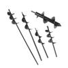 1 Pc Spiral Pole Auger Set Garden Planting Flowers Plant Supplies Loose Soil Digging Hole Metal Drill Bit Garden Power Tools