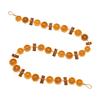 Weihnachts- und Orangen-Ornament mit Aufhänger, Feiertags-Hängedekoration