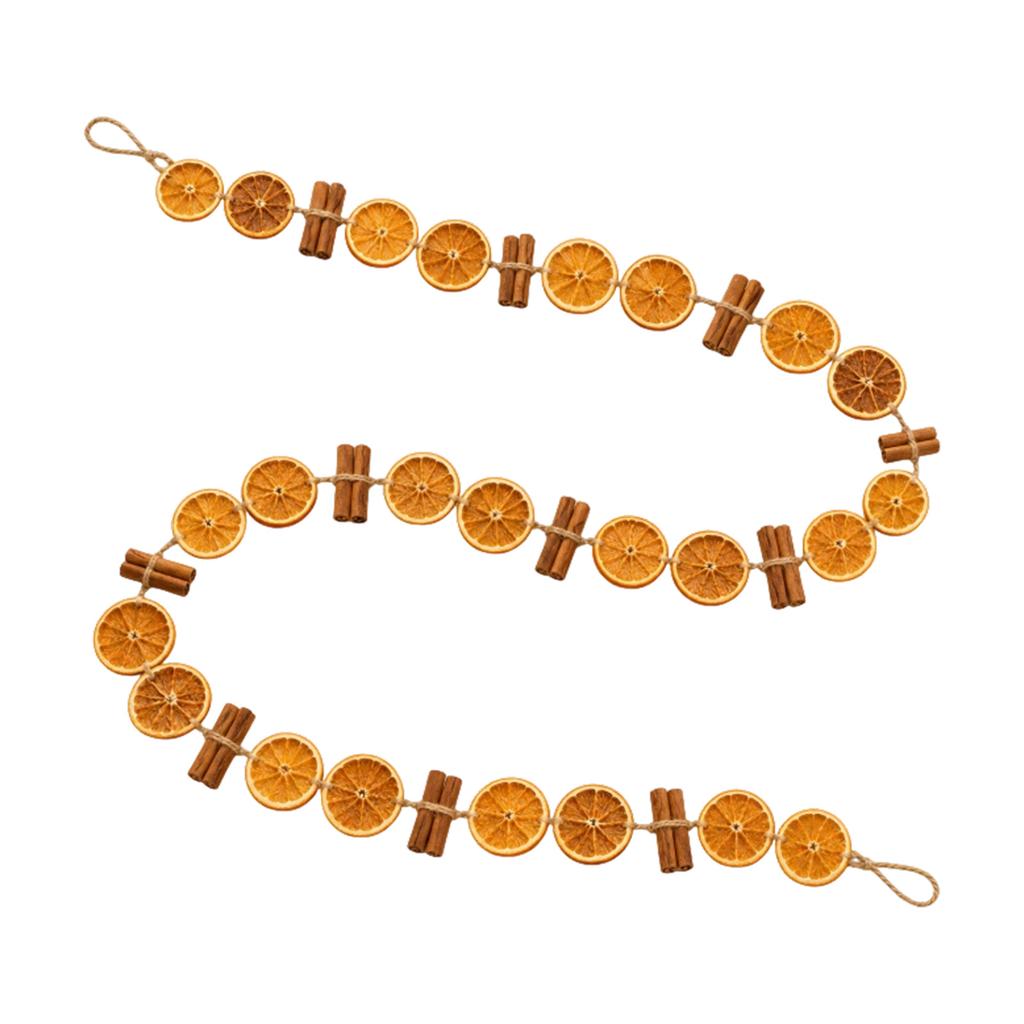 Weihnachts- und Orangen-Ornament mit Aufhänger, Feiertags-Hängedekoration