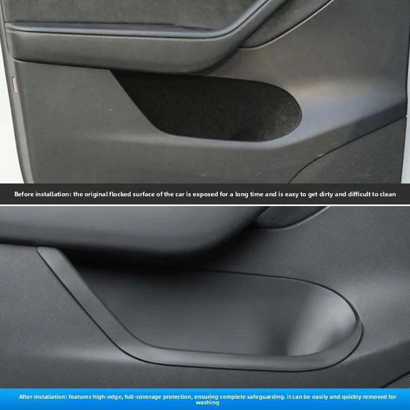 Car Sticker For Tesla Model3 Y Juniper Highland YL 6-seater 2025 2026 Door Storage Box Slot Storage Box Wholesale Modification C