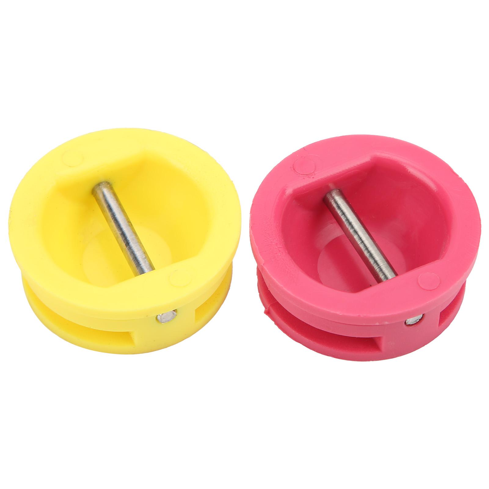 Bouchons de Leash pour Planche de Surf, Pack de 12, Bouchons Rondes de Pont pour Cordon de Pied