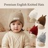 Warm Toddler Knitted Beanie Windproof Baby Knit Cap New Pull-On Hat  Fall Winter Wear