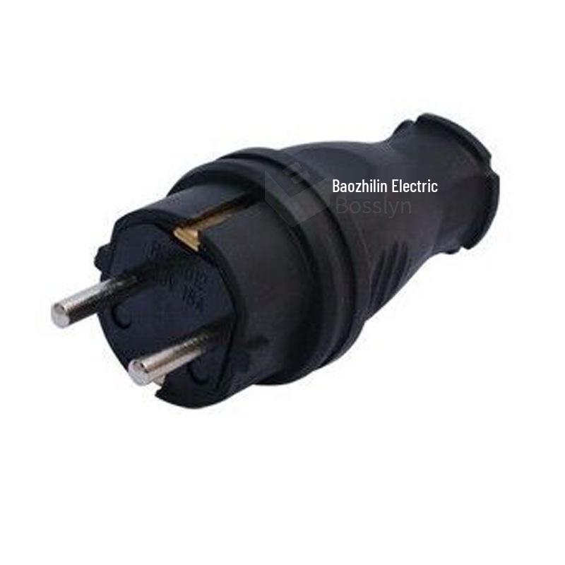 High-Power Waterproof 16A European Outdoor Plug Socket