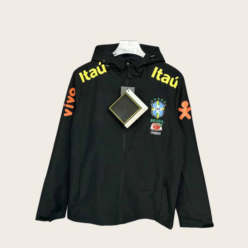 Trench casual brasiliano giacca a maniche lunghe giacca da allenamento giacca calda con cappuccio sottile per ragazzi e ragazze autunno e inverno