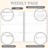 2026 Planner - Weekly and Monthly Planner 2026, 9” × 11”, from JAN. 2026 to DEC. 2026, Inner Pocket, Premium Paper, Twin-wire Binding, Make Life