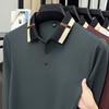 Spring And Autumn Polo Shirt Long Sleeve Men'S T-Shirt Collar Spring And Autumn 2025 New Top